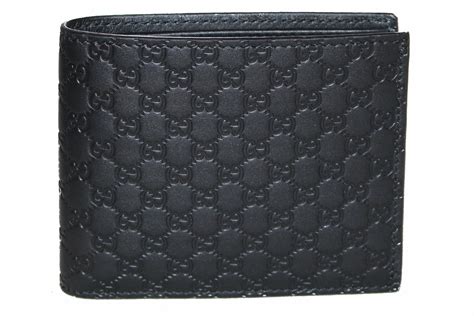 gucci bi-fold wallet men's|Gucci microguccissima men's wallet.